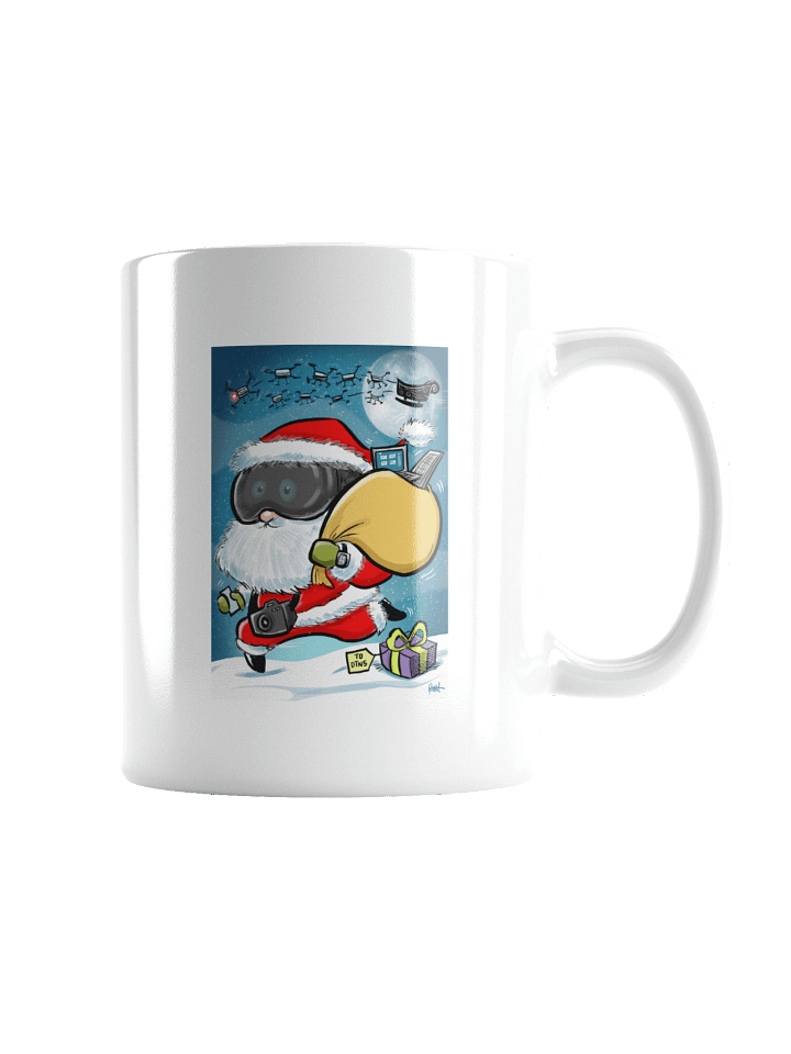 DTNS Holiday 2025 White Mug product image (2)