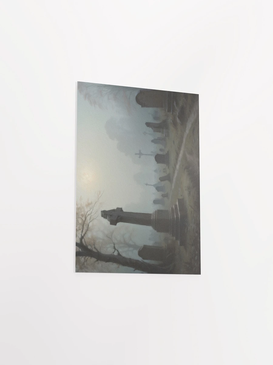 Haunted Graveyard: Halloween Art Poster product image (6)