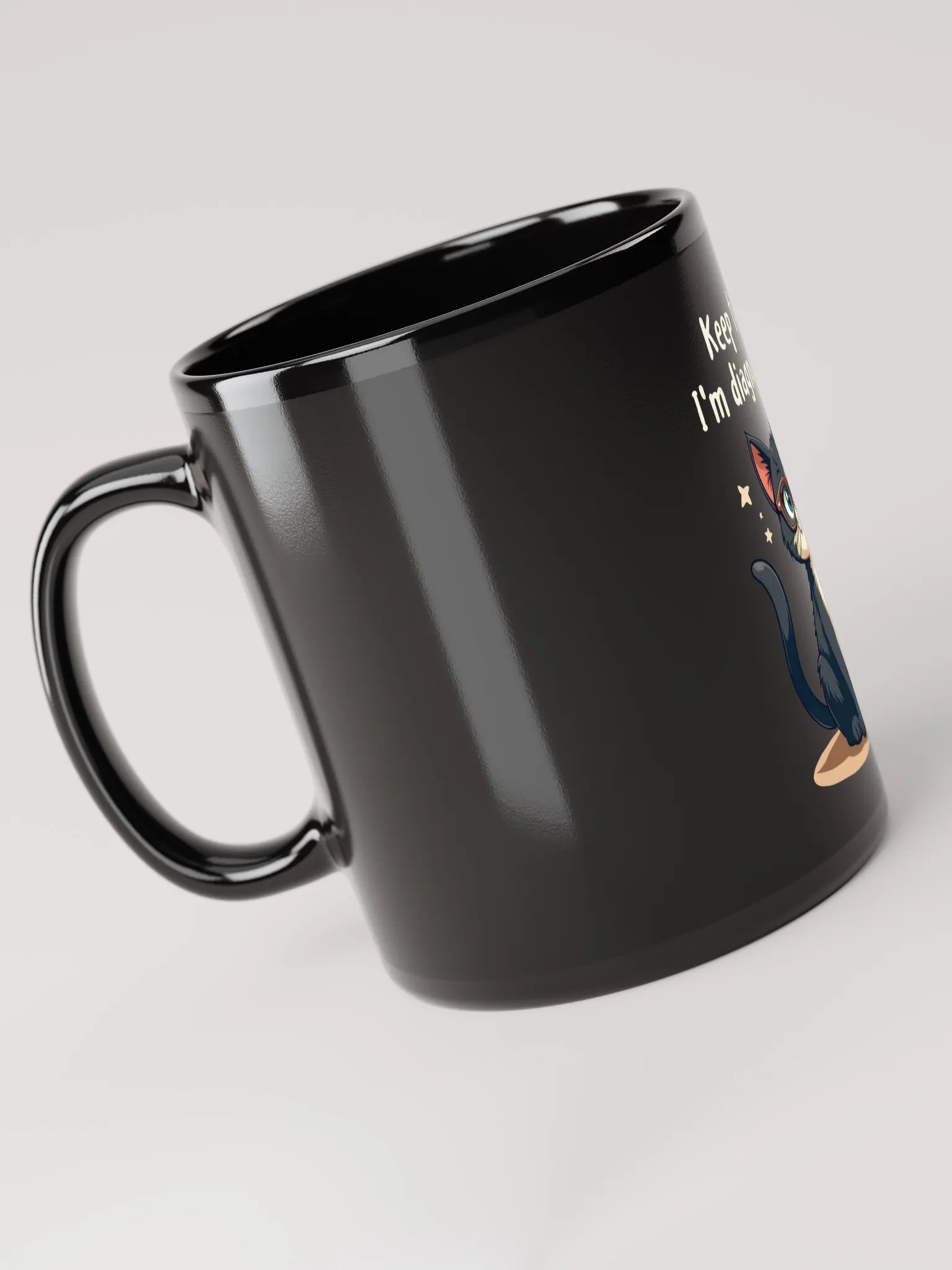 Funny cat mug - Keep talking, I'm diagnosing you product image (4)