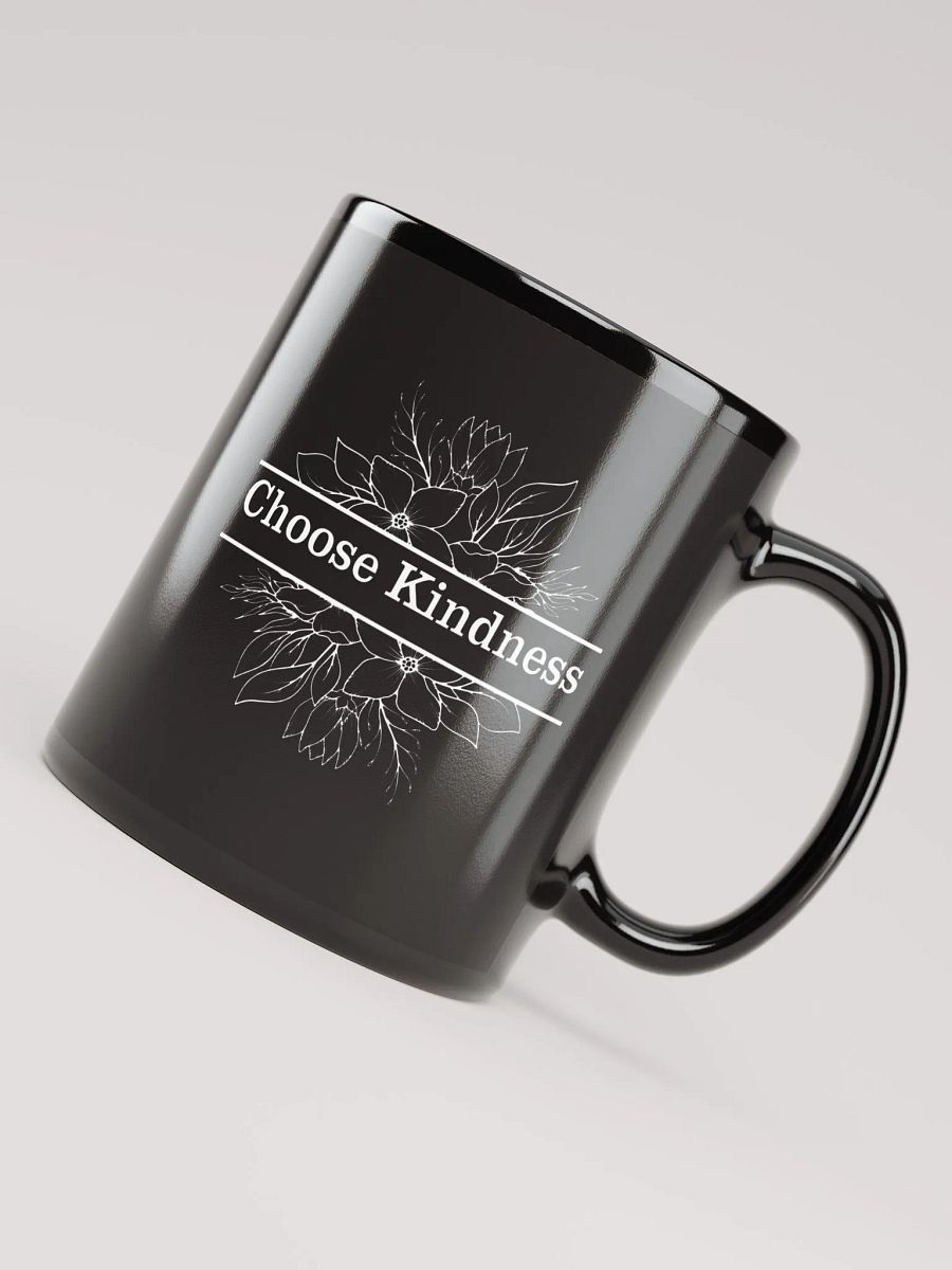 Choose Kindness Ceramic Mug - Black product image (4)