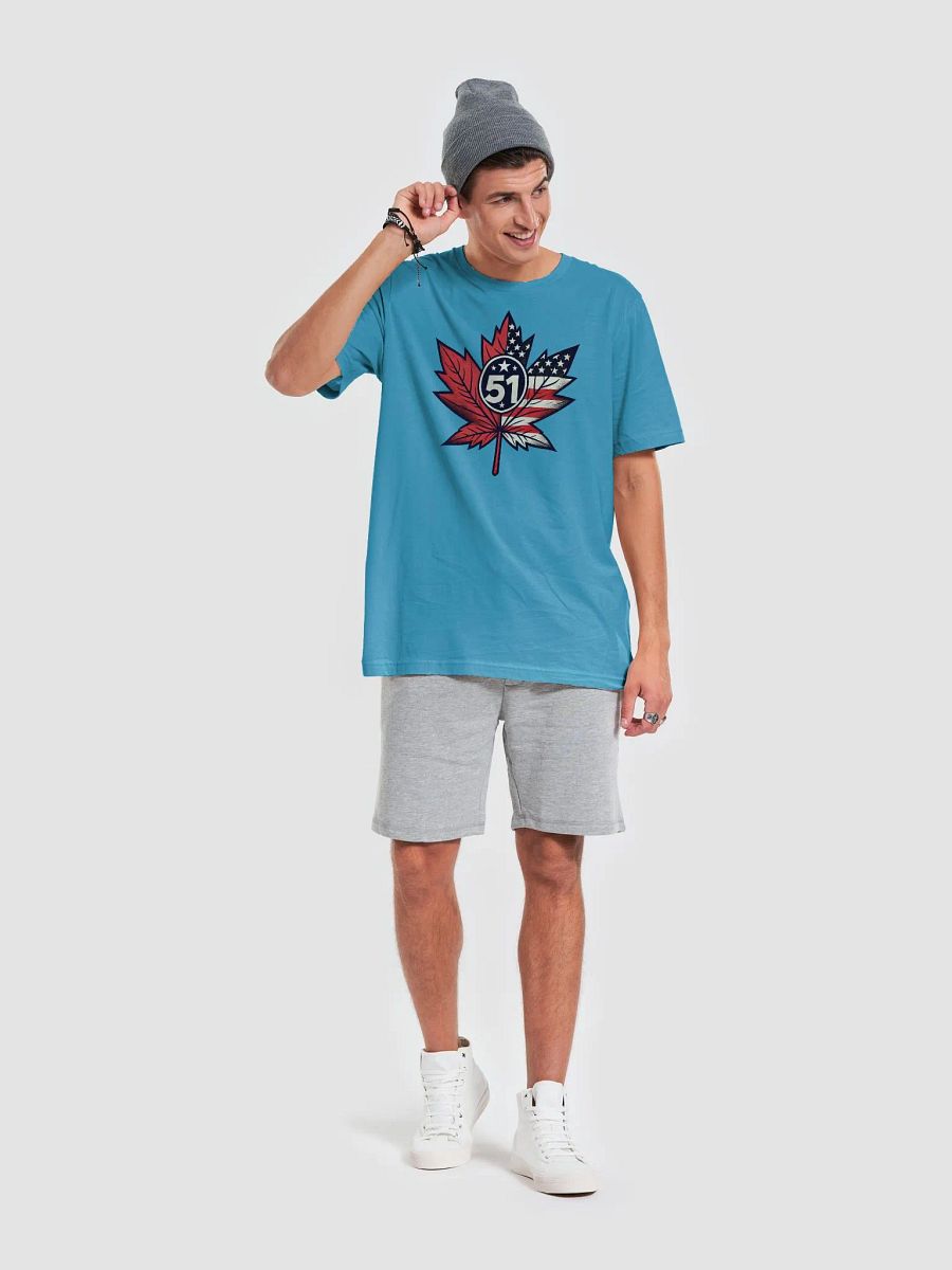 "51st State" Maple Leaf T-Shirt (Bella Canvas) product image (56)