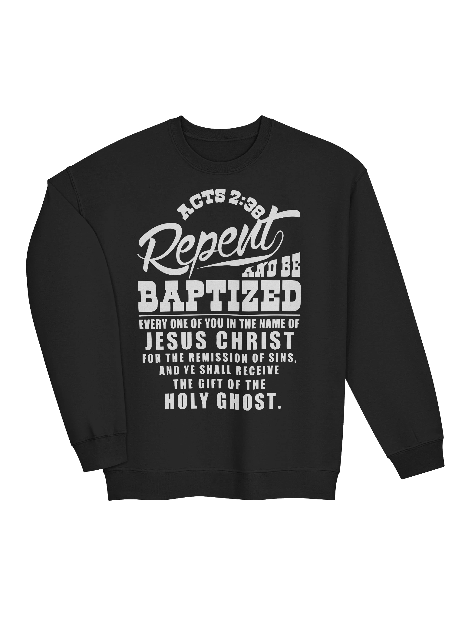 Acts 2:38 Classic Crewneck Sweatshirt product image (22)