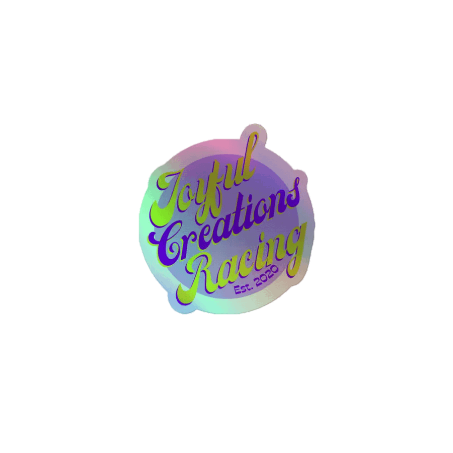 Joyful Creations Racing Sticker product image (1)