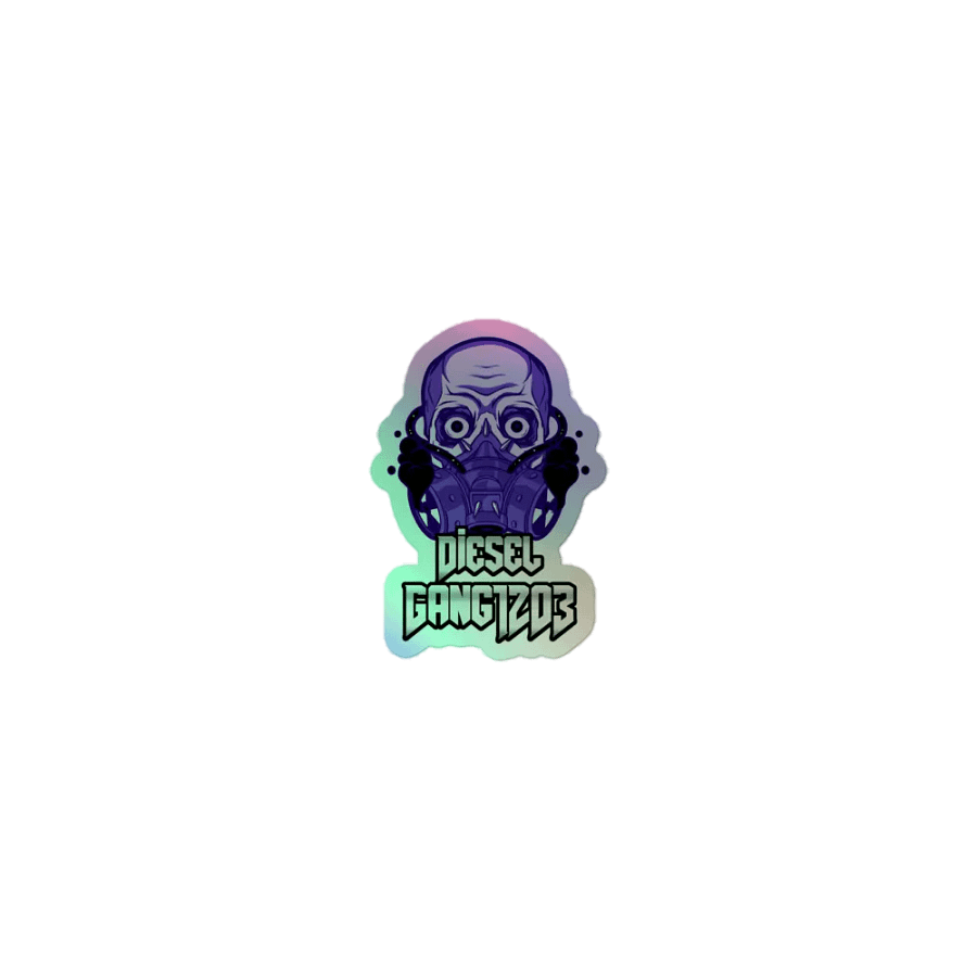 Holographic Diesel Gang Sticker product image (1)