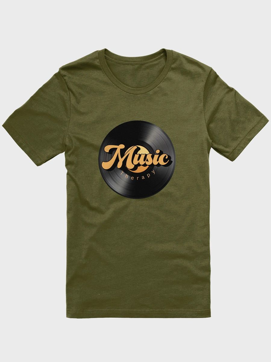Retro Record T-Shirt - Green product image (1)