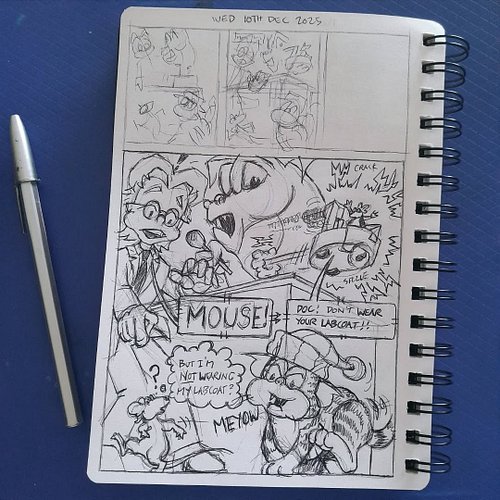 Doc and Marty execute their plan with Marty, hoping his warning gets through to the Doc at the last minute.  This is more of ...