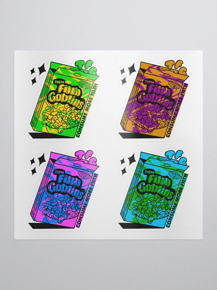 Consume More Filth Stickers product image (1)