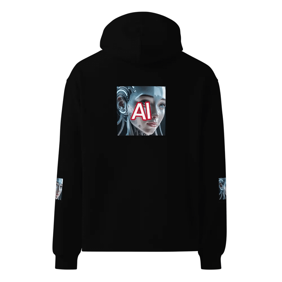 AI Wonderland Oversized Hoodie product image (3)