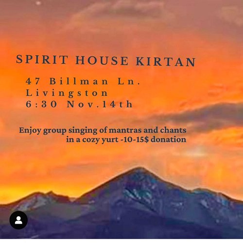 Join Julie Southwell, Kathleen Karlsen, Jelani Mahiri, and Keith Hancock for mantras and chanting at the yurt just outside of...