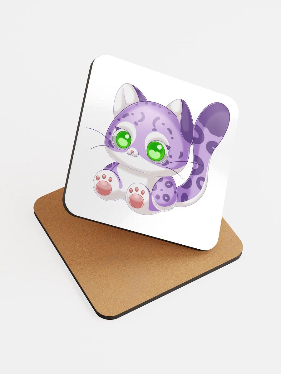 Katalae the SnowLeopard Cork Coaster product image (6)