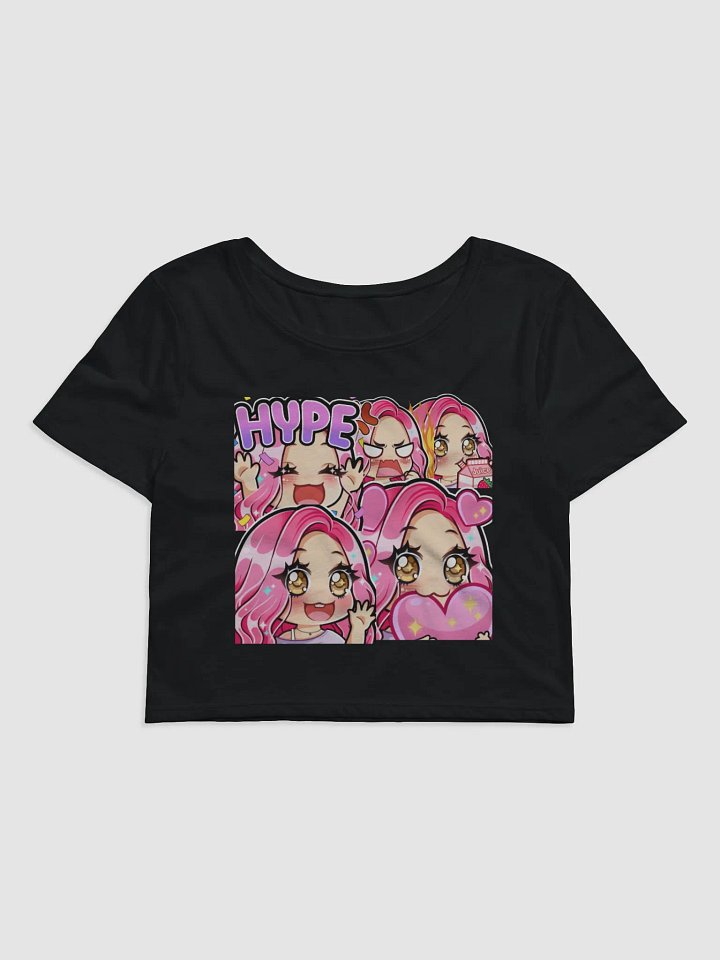 StrawberryCubana's Emotes Crop T-Shirt product image (1)
