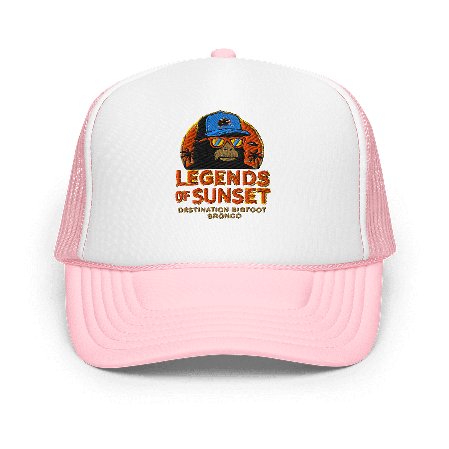 Destination Bigfoot Bronco Legends Of Sunset Foamy Trucker Cap (Multiple Color Options) product image (19)