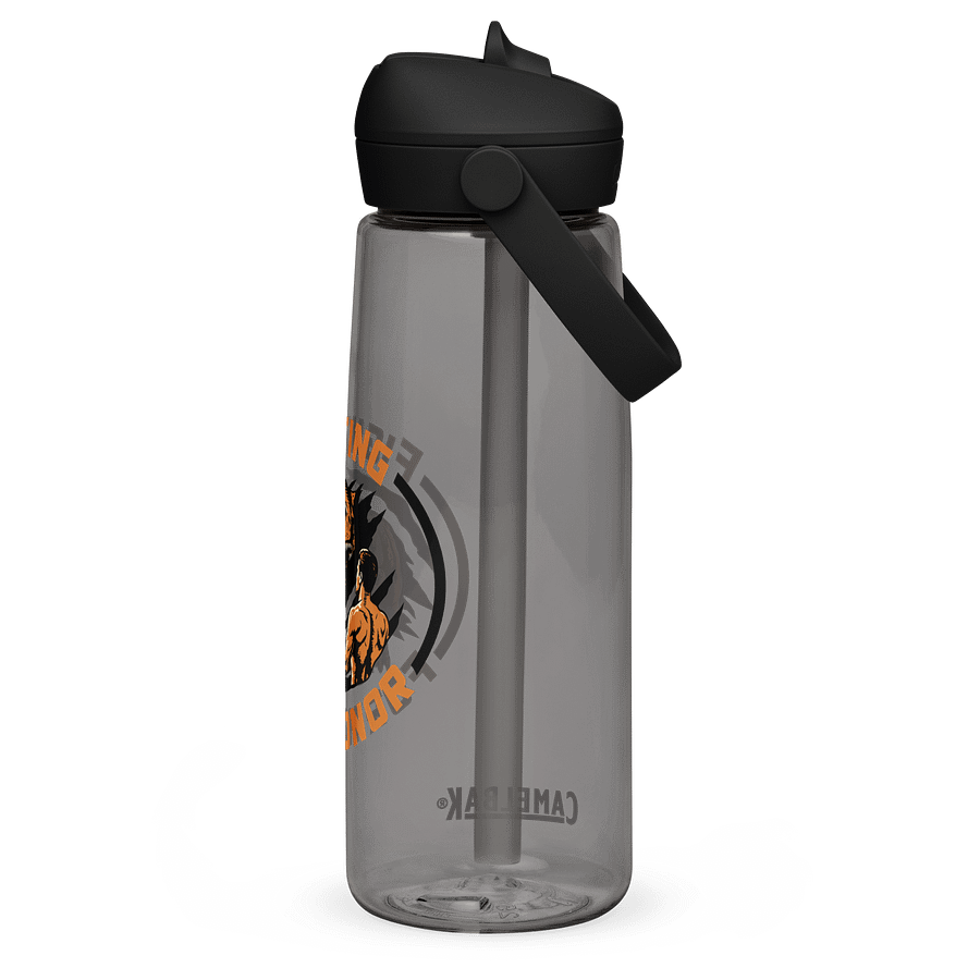 Fighting For Honor Flip Straw Water Bottle product image (2)
