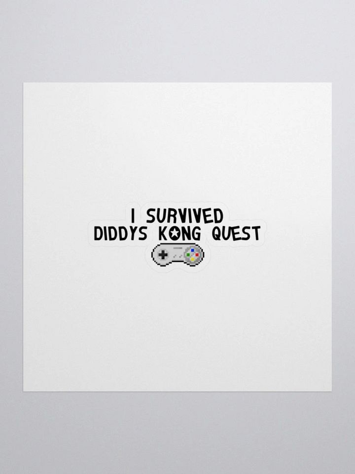I survived Diddy's Kong Quest Stickers product image (1)