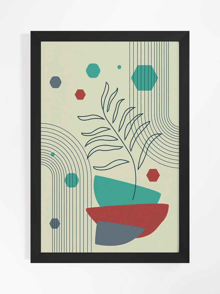 Ethereal Botanical Symphony Framed Poster product image (4)