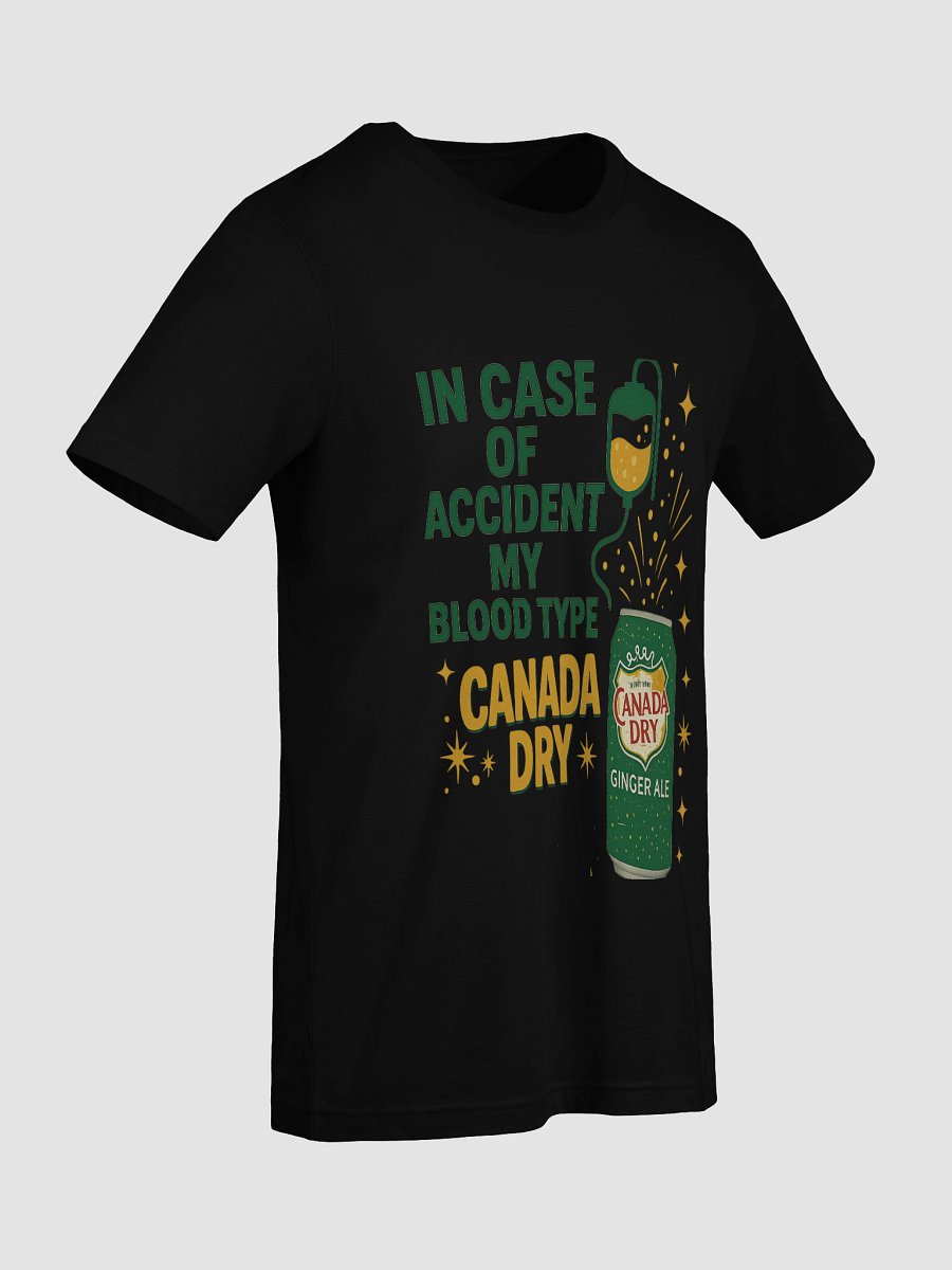 Canada Dry Blood Type T-Shirt product image (61)