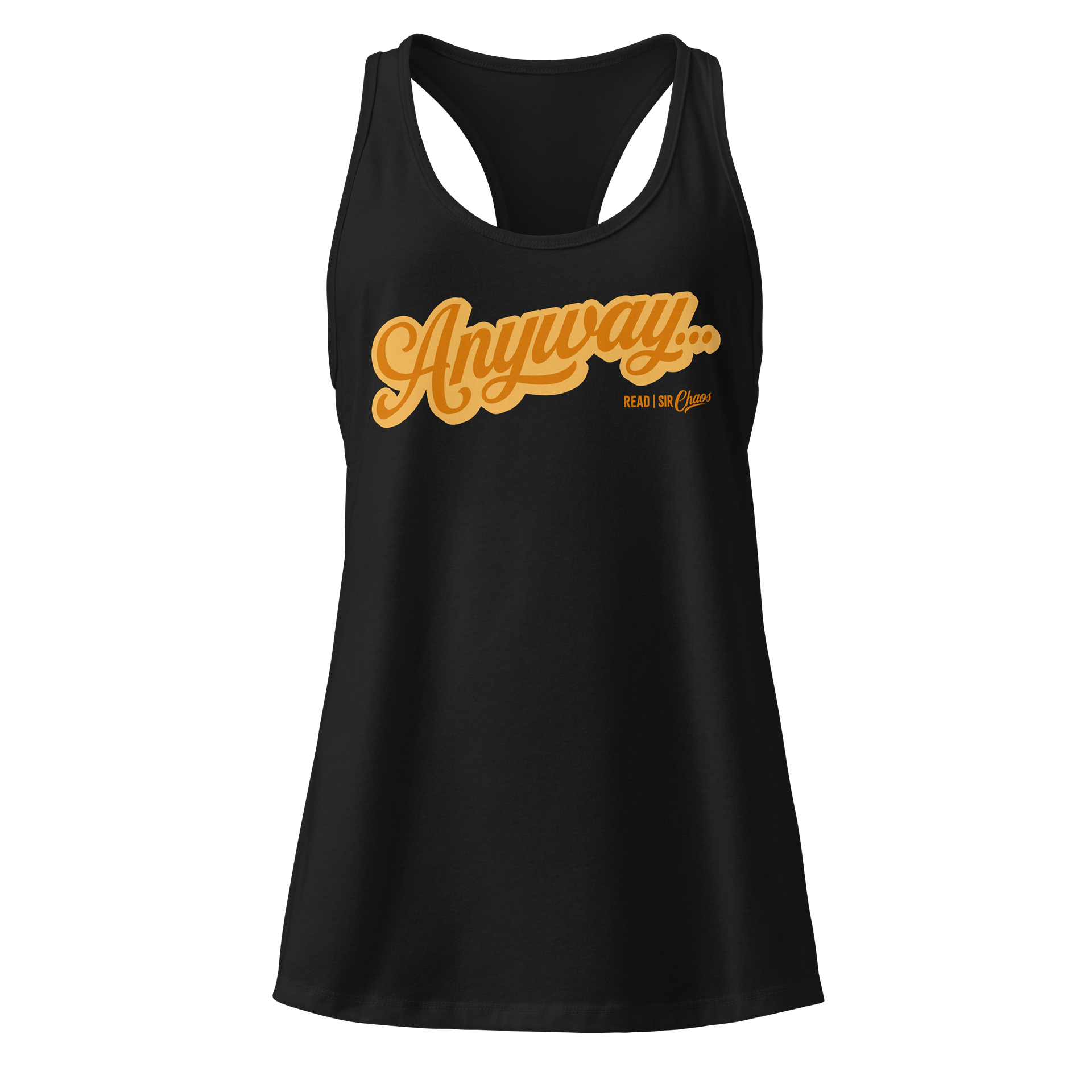 Anyway... Tank top (orange solid) product image (1)
