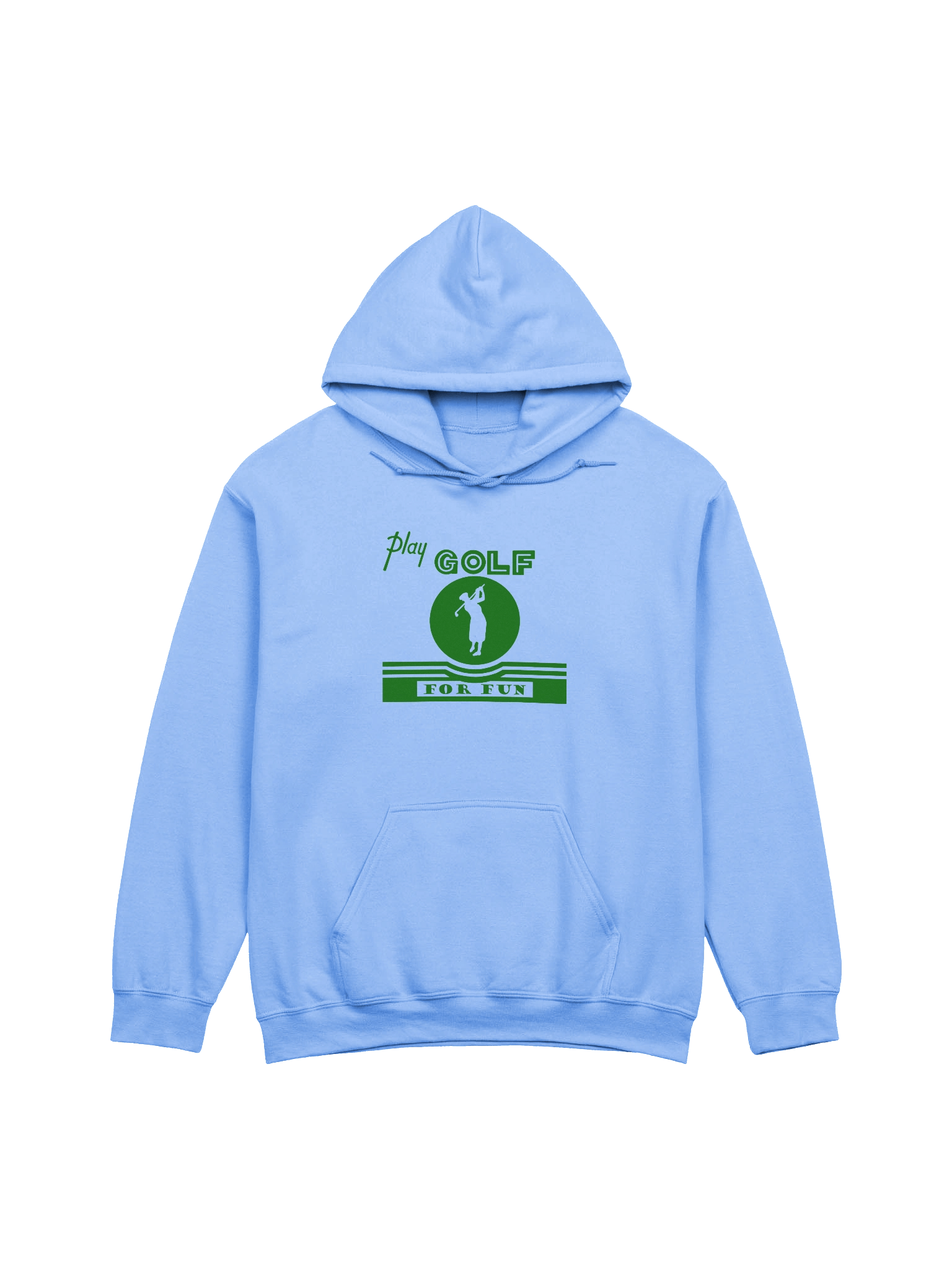 'Golf for Fun' Hoodie — Light product image (1)