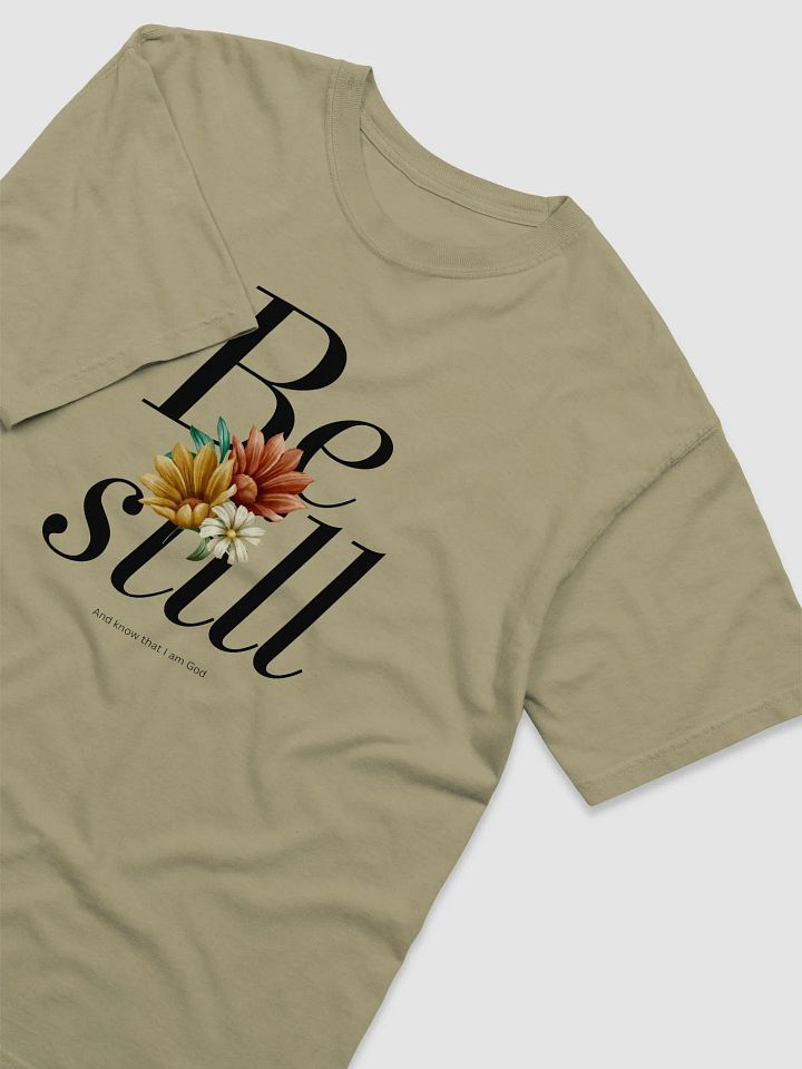 "Be Still" Floral Tee product image (2)