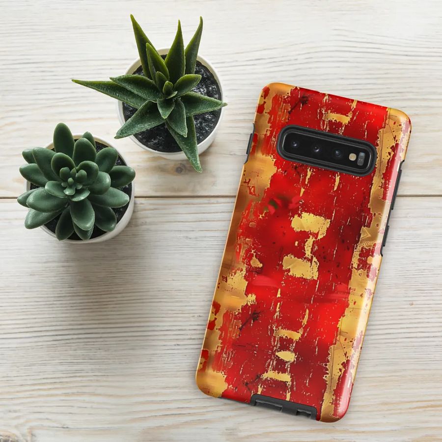 Ethereal Red and Gold Samsung® Case product image (49)