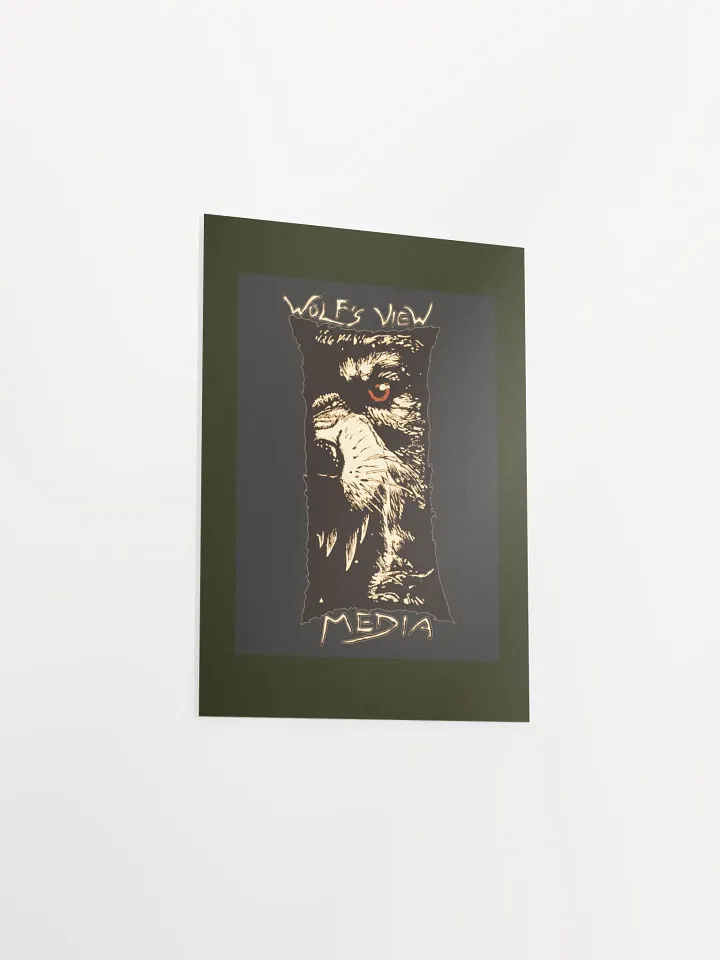 Snarling Wolf Logo- Print product image (2)