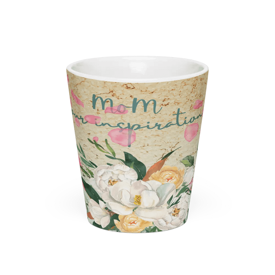 Mom's Floral Inspiration Latte Mug mothersday gift for mom daughter friend wife product image (3)