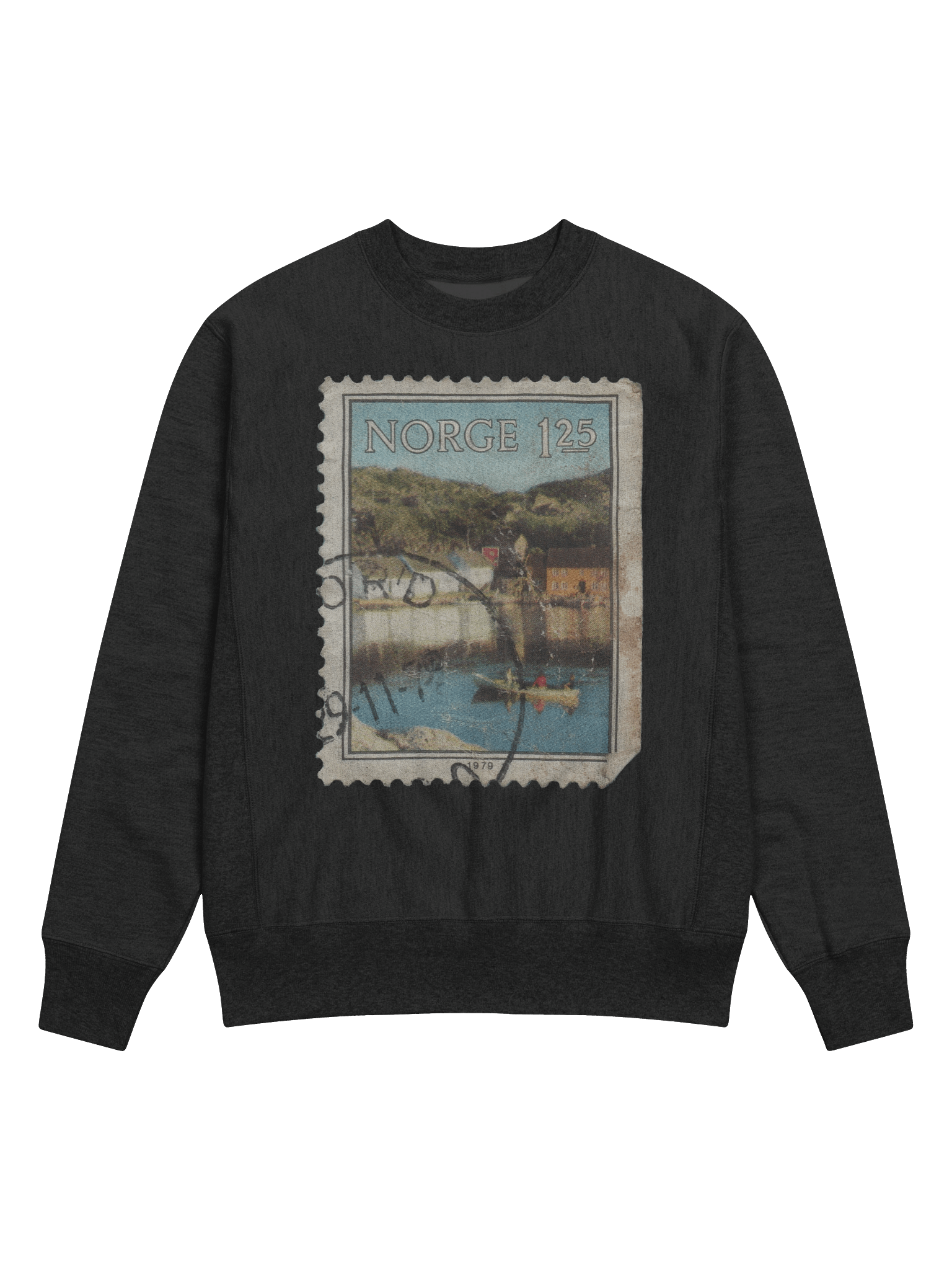 Norge Postage Stamp Crew Neck product image (1)
