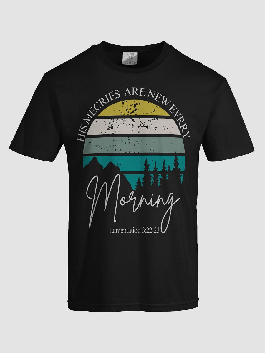 His Mercies Are New Every Morning" – Lamentations 3:22–23 product image (43)