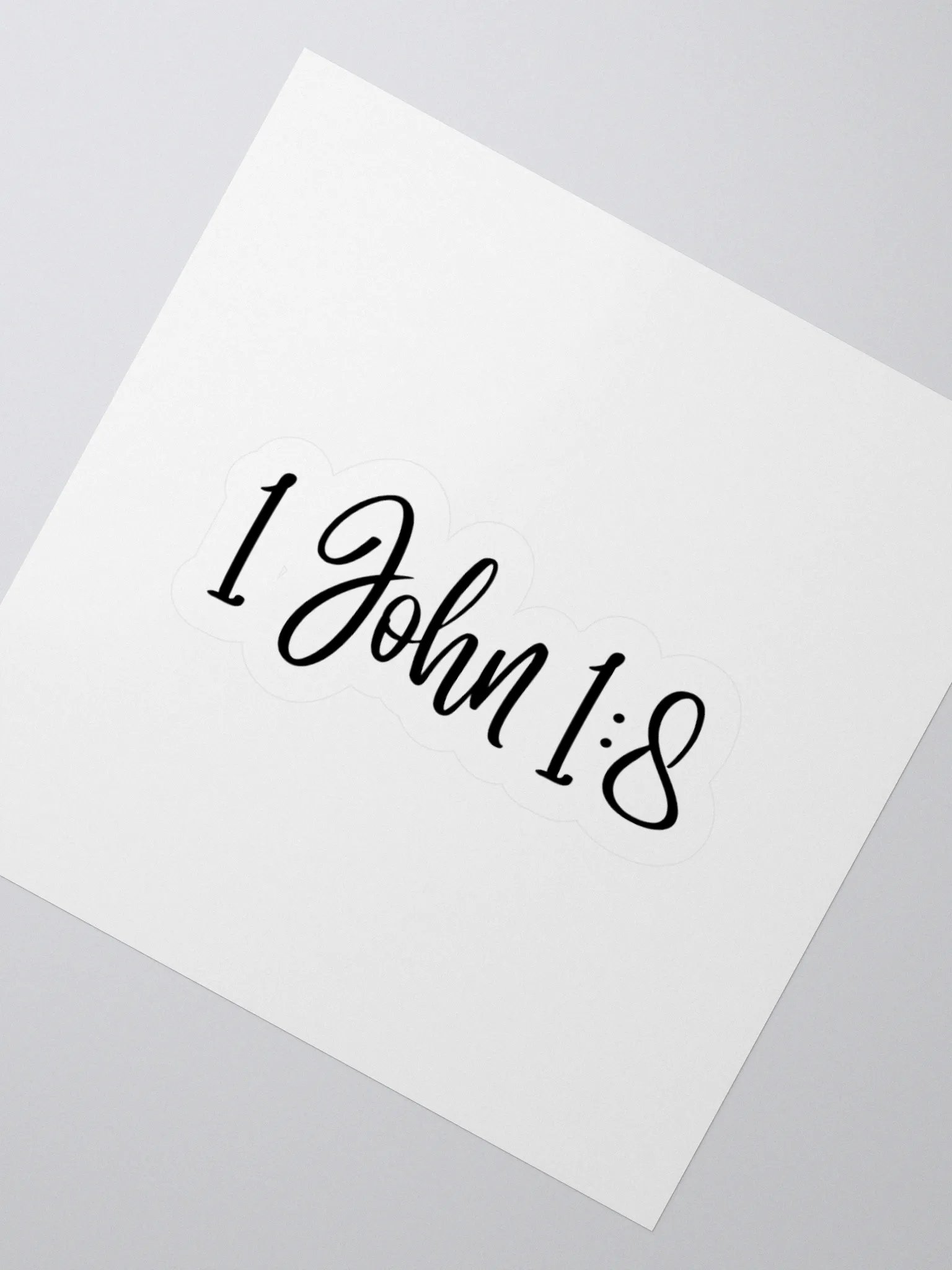 1 John 1:8 product image (5)