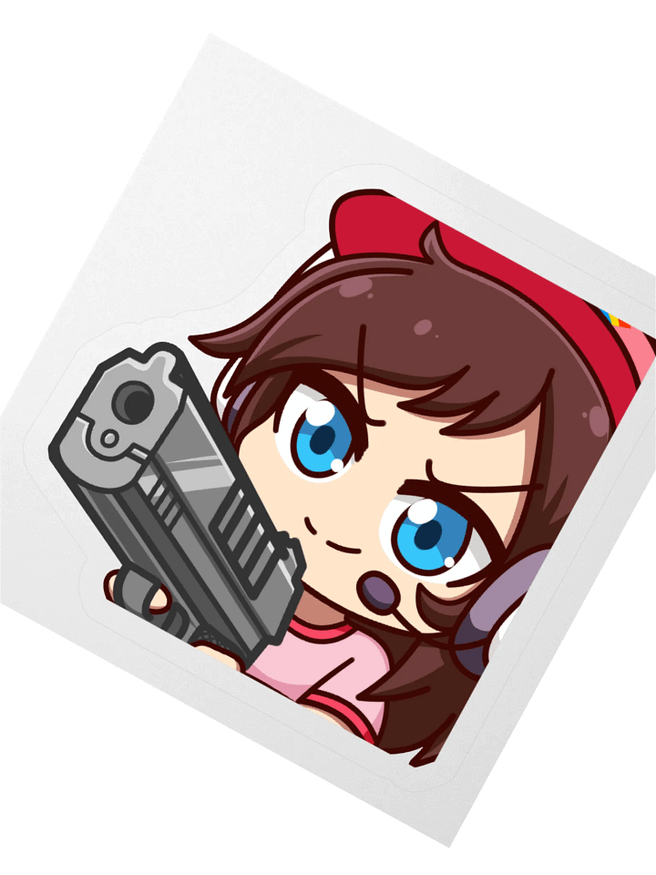 Gun Sticker product image (2)