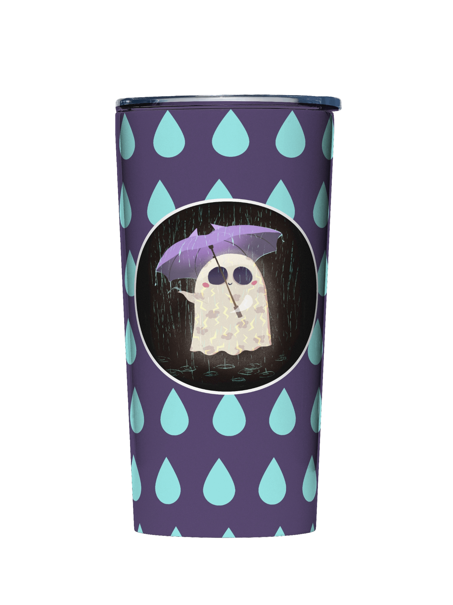 Little Ghost in the Rain - Stainless Steel Tumbler product image (3)