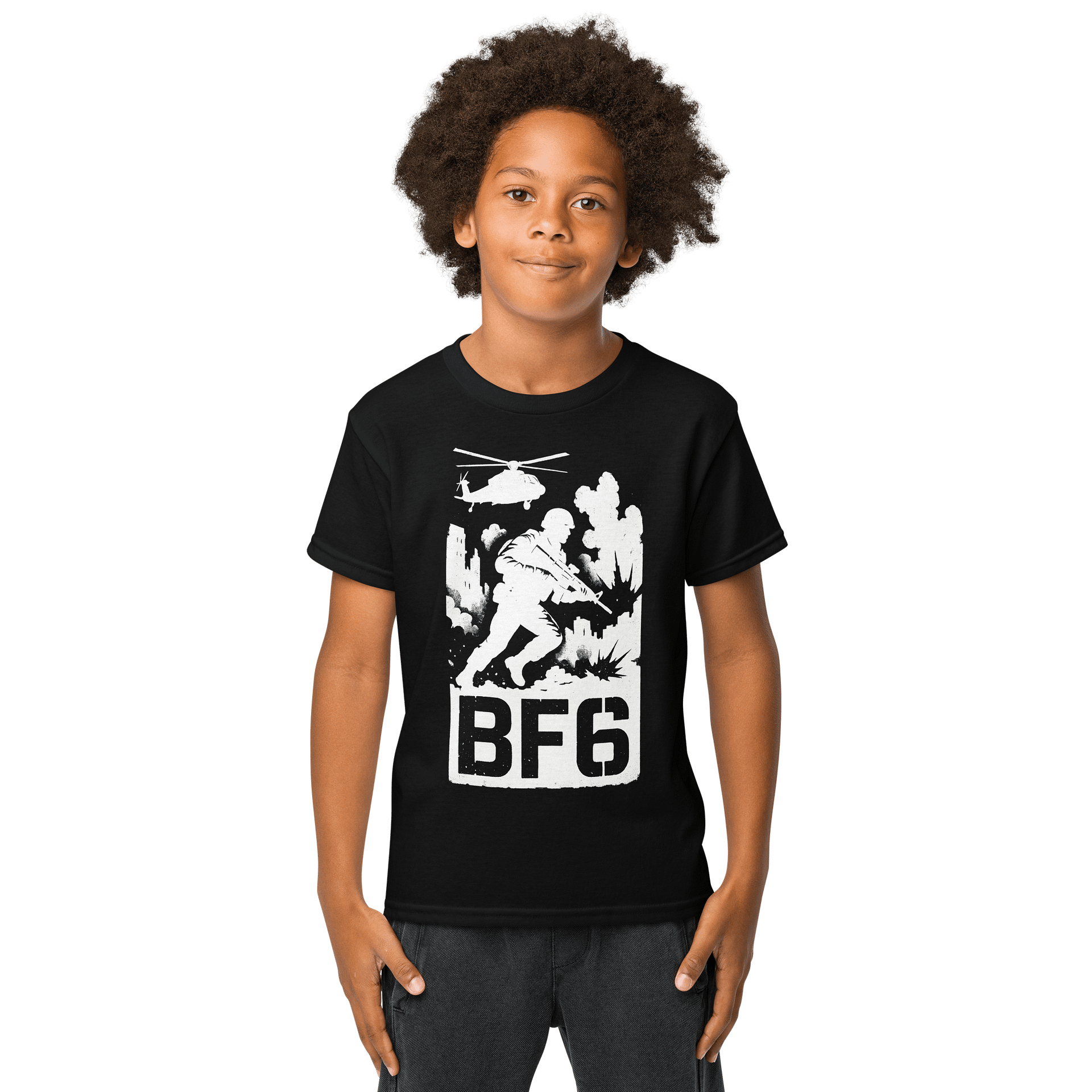 Youth BF6 Action Tee product image (1)