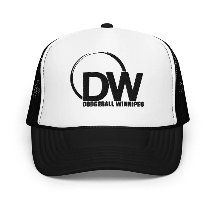 Dodgeball Winnipeg Foam Trucker Hat (Dark) product image (4)