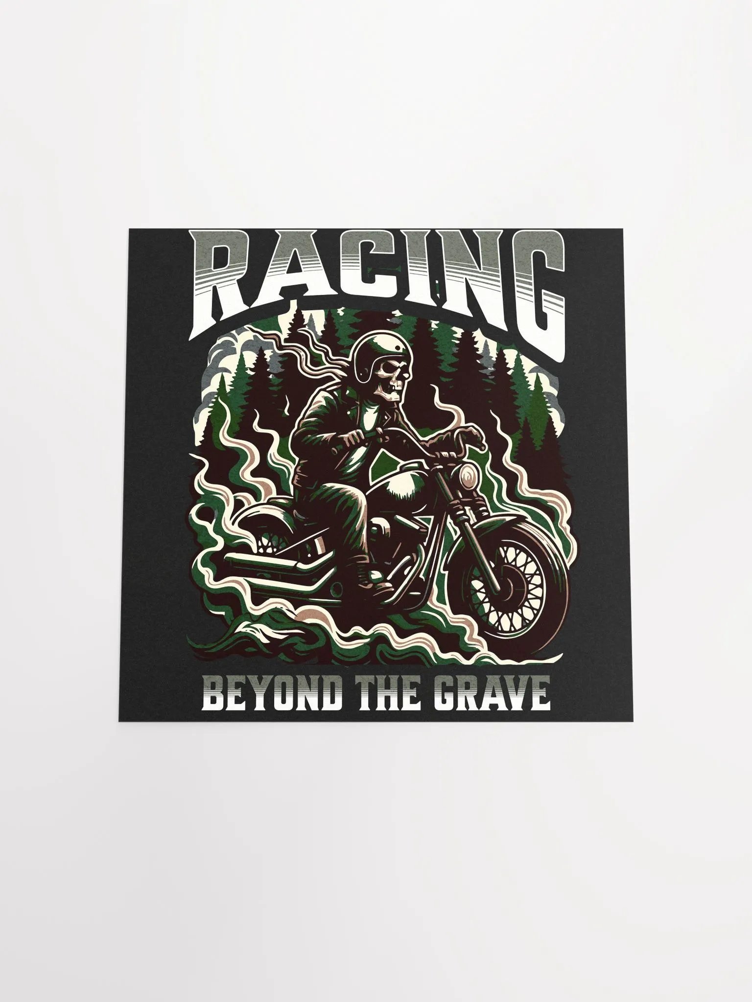 Racing Beyond the Grave - Matte Poster product image (16)