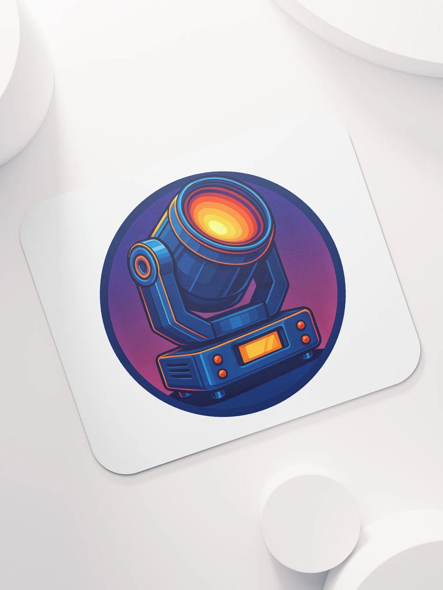 Theatrically Jerry: Neon Moving Head Light Mouse Pad product image (7)