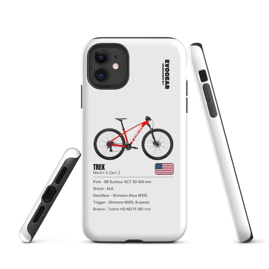 White Trek Marlin 5 Gen 2 iPhone Case product image (1)