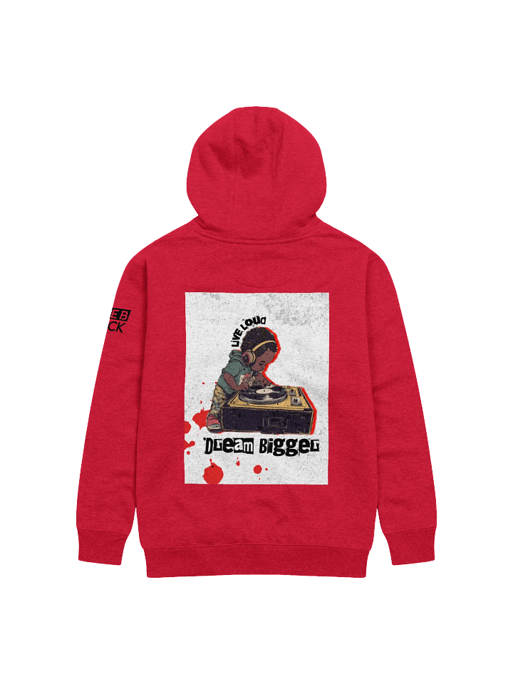 Gritty Block Apparel- Red Hoody- Dreamers product image (4)