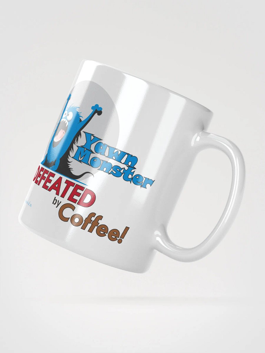 Blue Yawn Monster Coffee Cup product image (2)