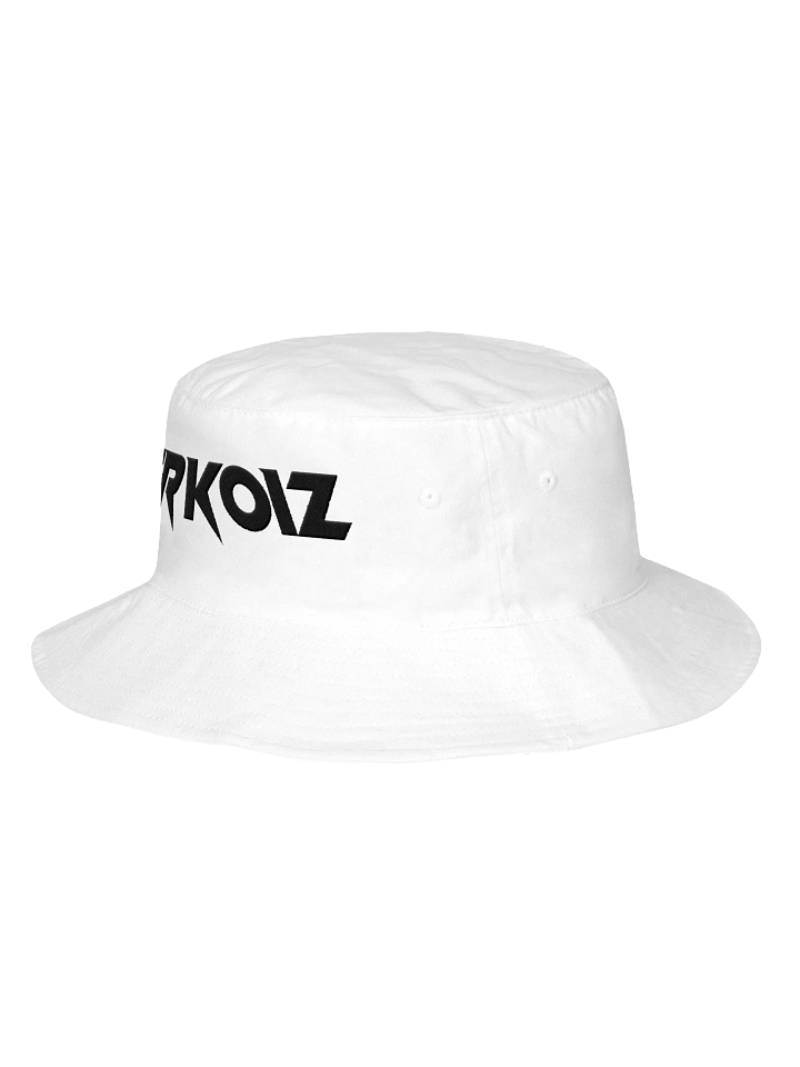 TERKOIZ LOGO BUCKET HAT (WHITE) product image (2)