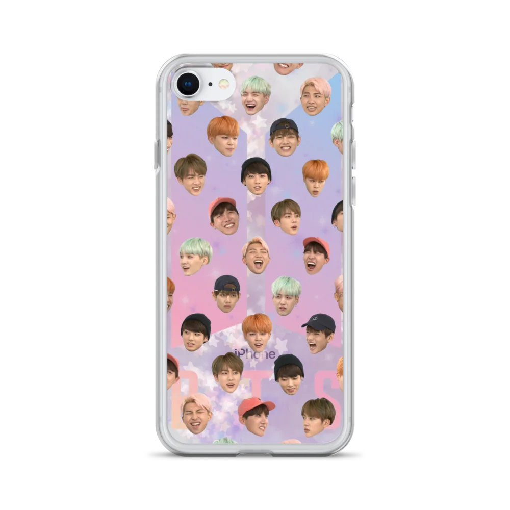 BTS Fun & Cute Faces iPhone® Case product image (1)