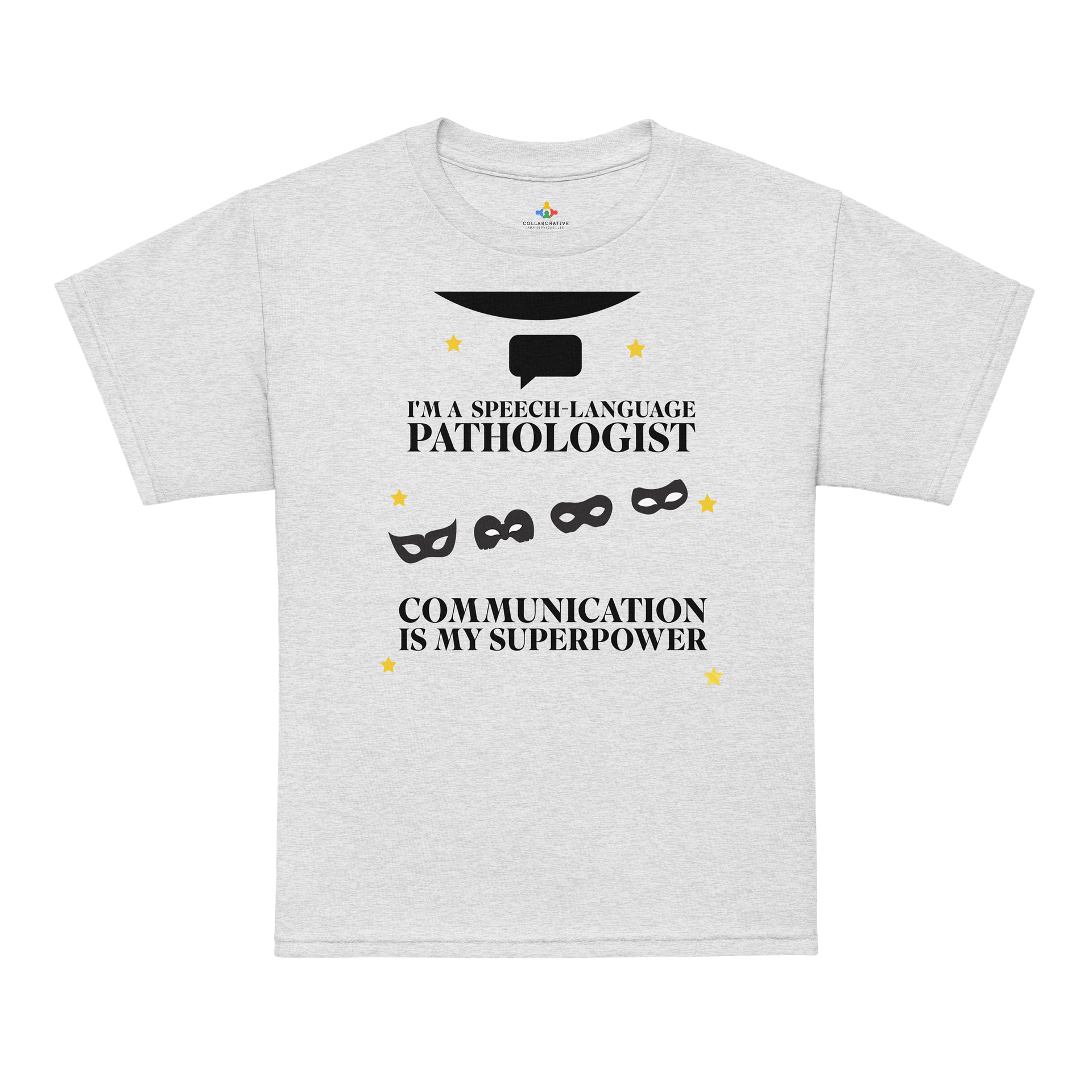 I am a Speech-Language Pathologist. Communication is My Superpower Kids T-Shirt product image (1)