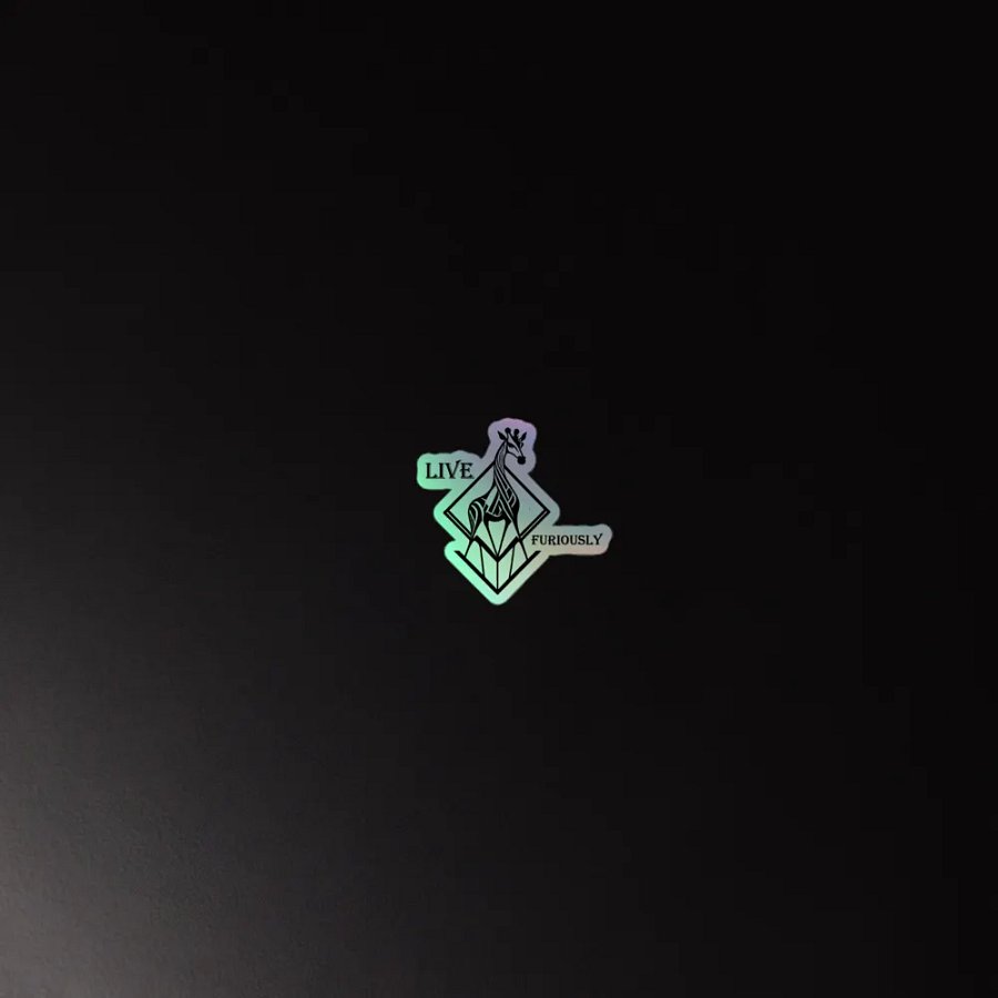 Live Furiously Hologo product image (2)