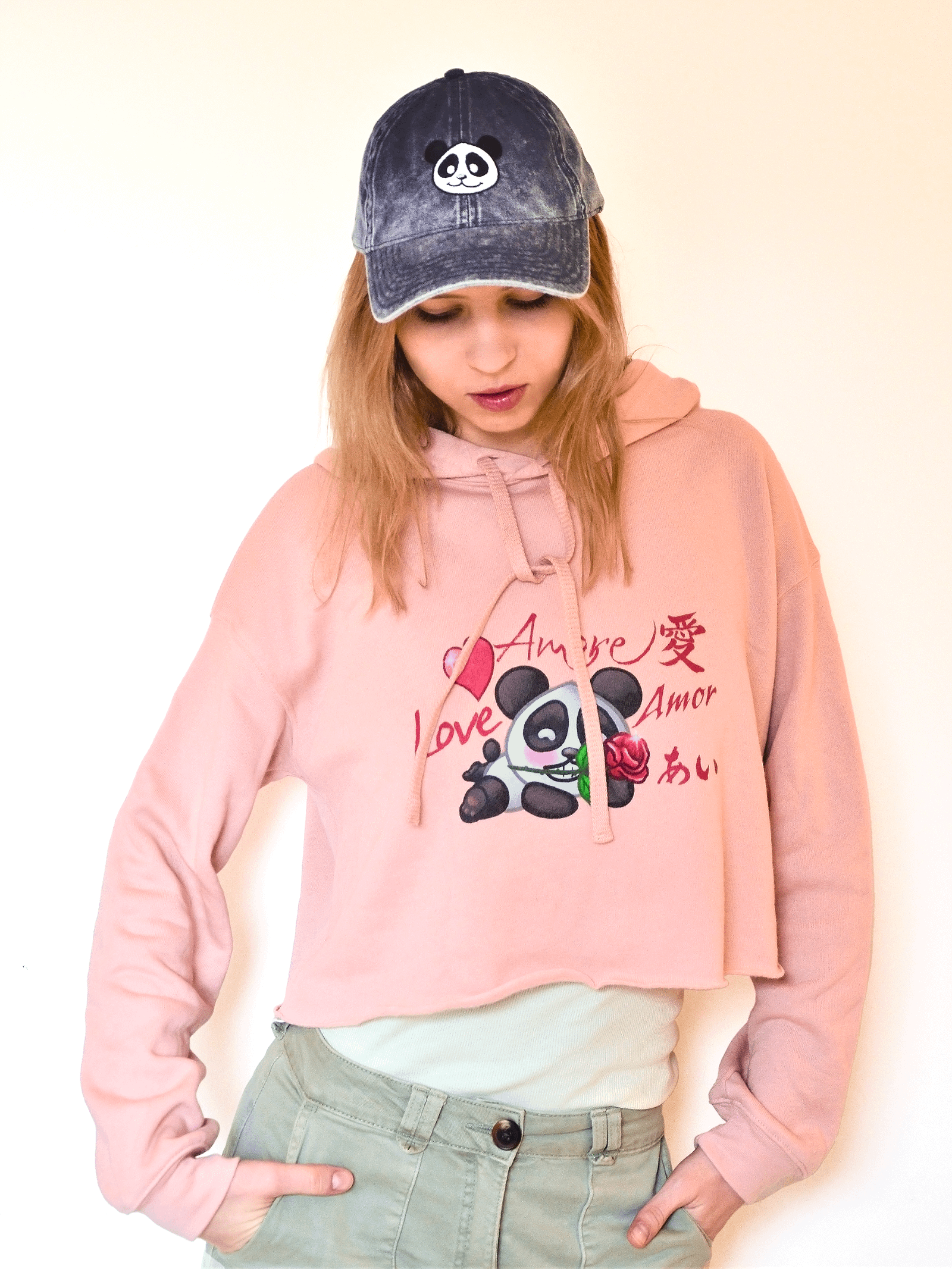 Love Languages Crop Hoodie product image (1)