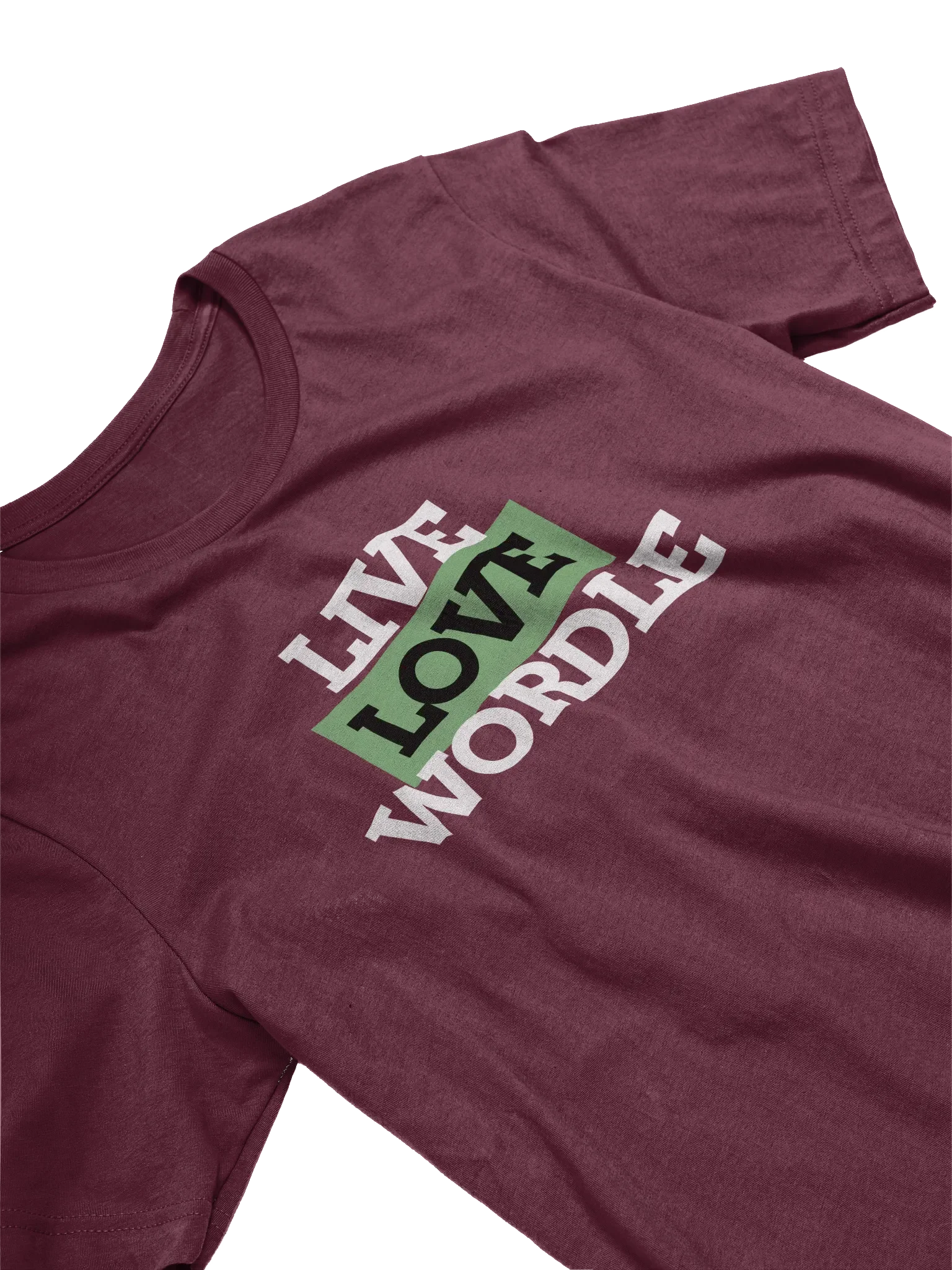 Live Love Wordle T-Shirt product image (8)