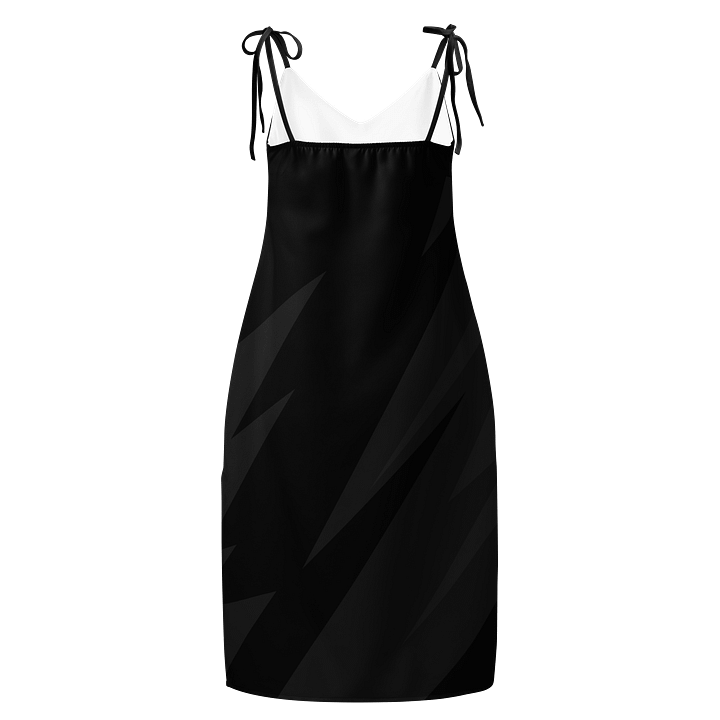 Zigzag Noir All-Over Slip Dress product image (1)