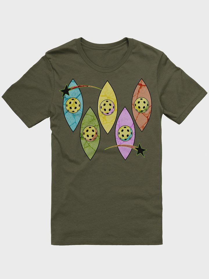 Mid Century Y2K Pickleball Marbled Dreams T-Shirt product image (10)