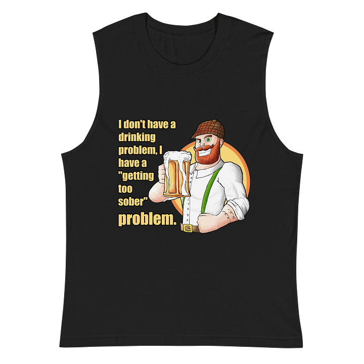 Beer Lad 2 muscle tank front product image (2)
