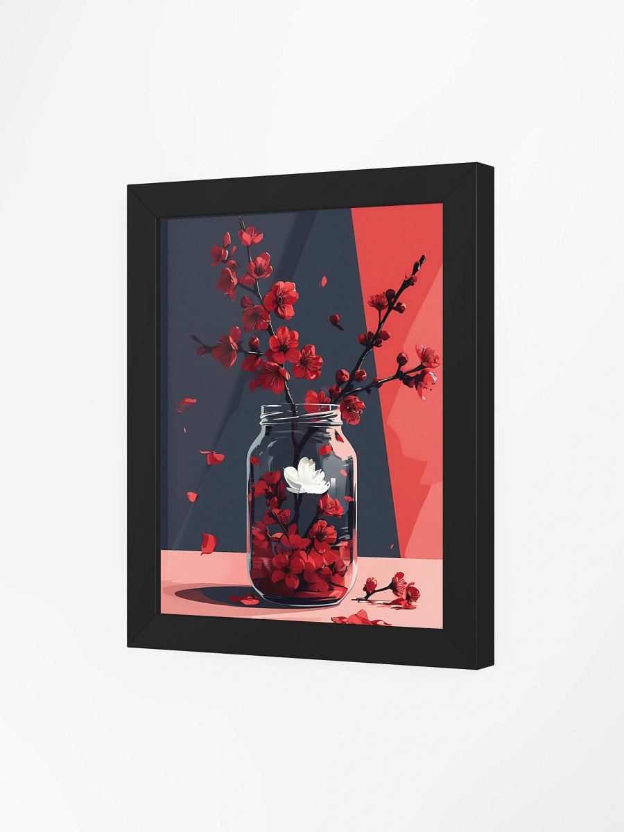 Ethereal Blossom Jar Framed Poster product image (4)