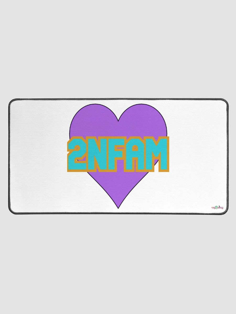 2NFAM Heart Desk Mat (White) product image (1)