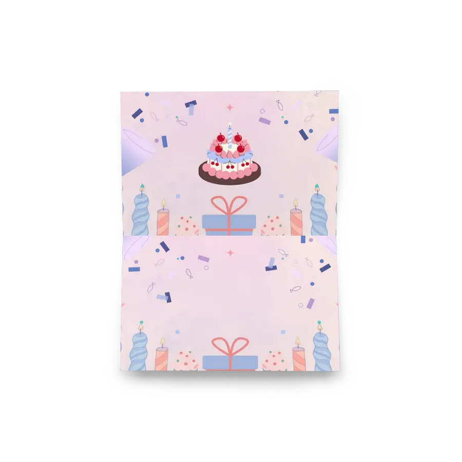 Happy & Blessed Birthday Card product image (3)